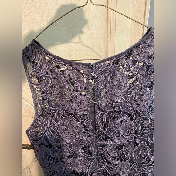 Crochet Dress over silky lining - Picture 3 of 3